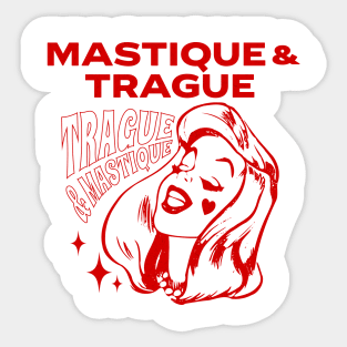 Mastique y trague, trague y mastique shakira Sticker